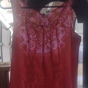 Set of two Cabi silk tank tops size medium